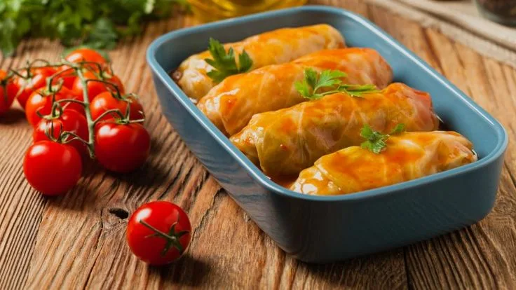 картинка Голубцы мясные с рисом 