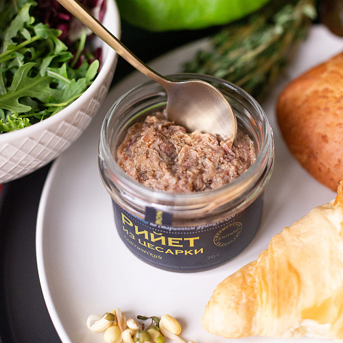 Рийет из цесарки классический