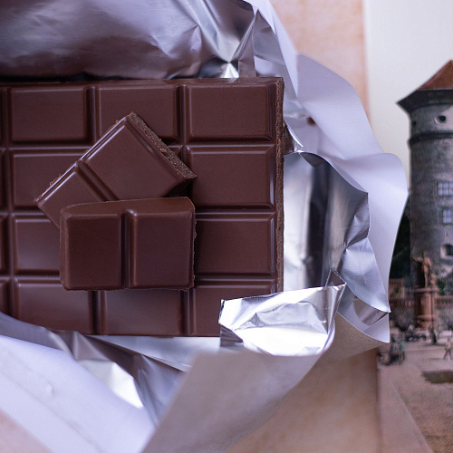 Шоколад молочный, открытка "Alten Konigsberg"