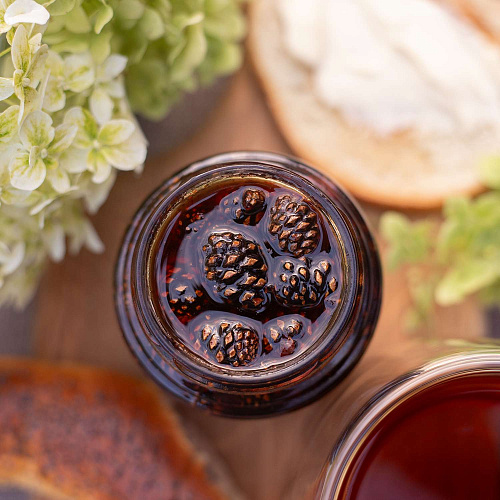 Варенье из сиропа сосновых шишек