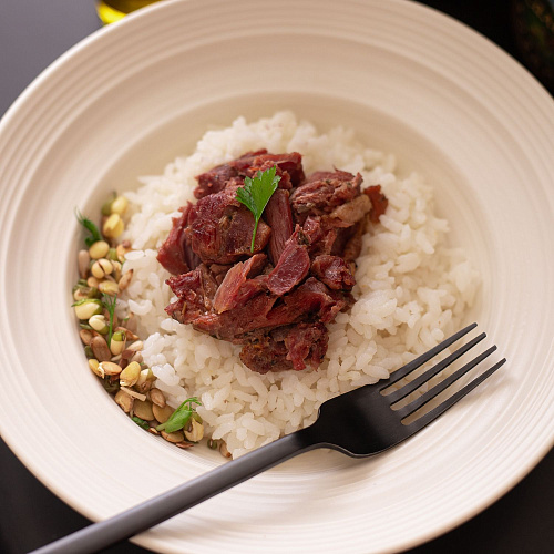 Мясо гуся в собственном соку