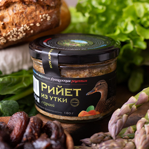 Рийет из утки с курагой