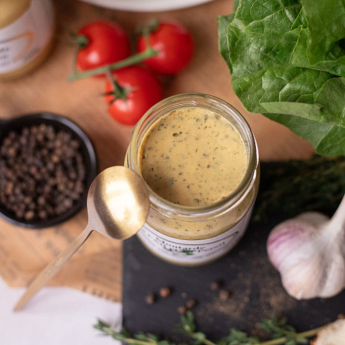 Горчица с Чесноком и Петрушкой